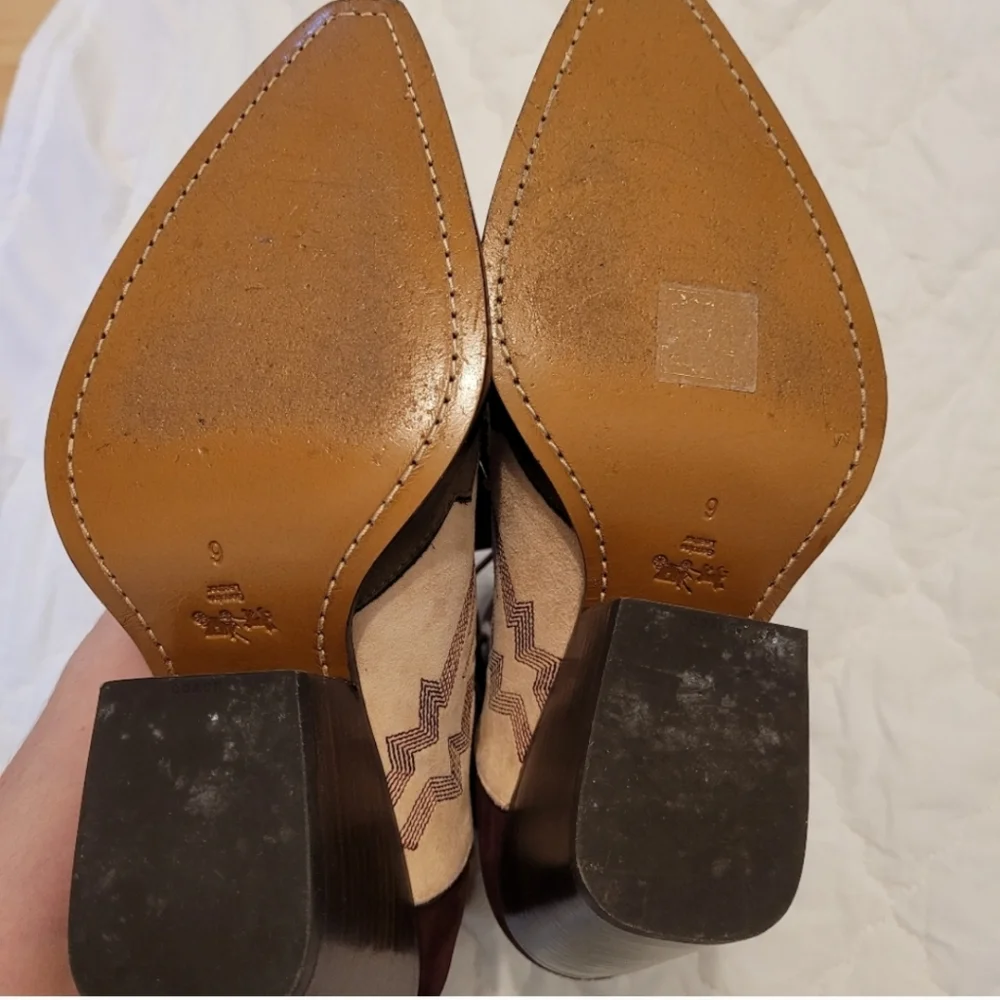Deadstock Coach lace up bootie - Picture 10 of 16